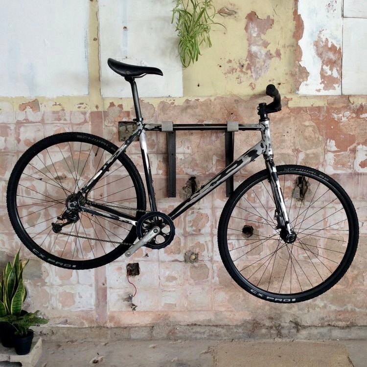 premium rush fixed gear bike wall mount brackets